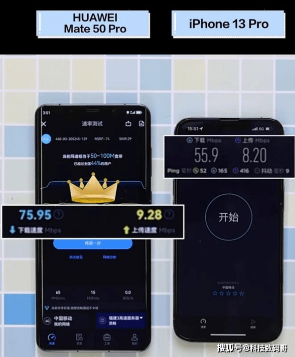 小伙伴们，你怎么看待华为4G网速超越苹果5G网速，是华为的神优化还是苹果太弱呢？