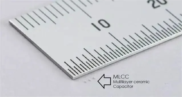 图：多层陶瓷电容器（MLCC）
